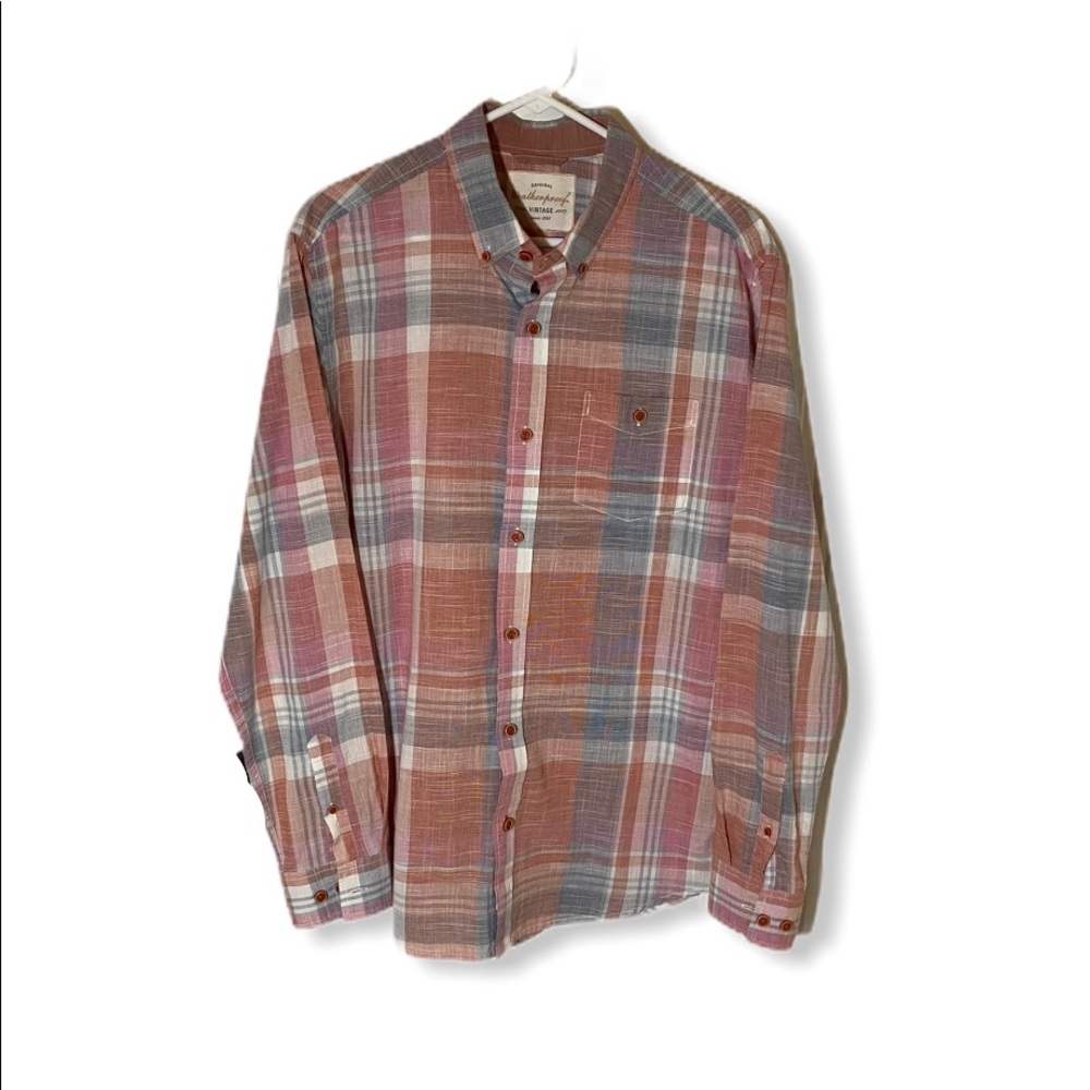 Weatherproof long sleeve button down shirt